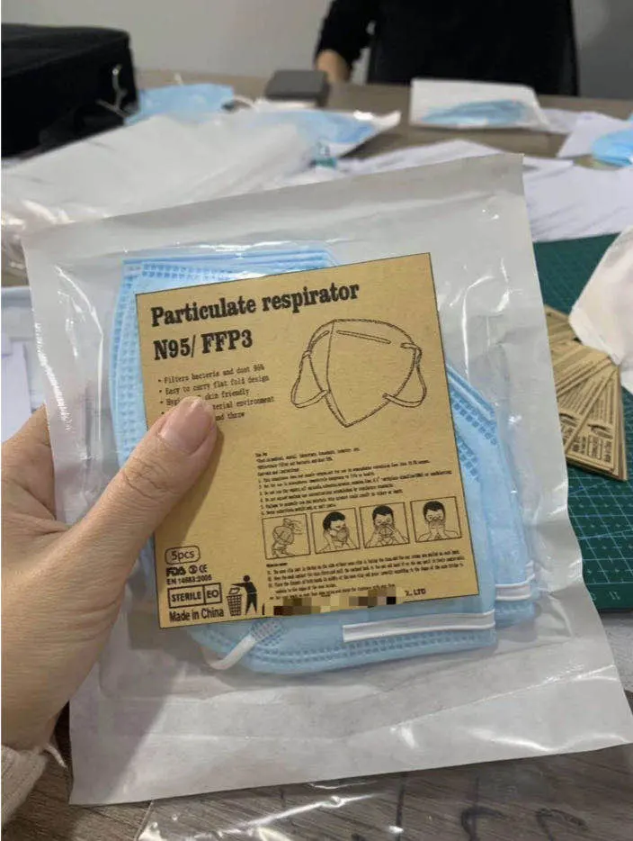 Ce Wholesale Disposable Medical Dust N95 KN95 Medical FFP2 FFP3 Surgical Protect Face Mask