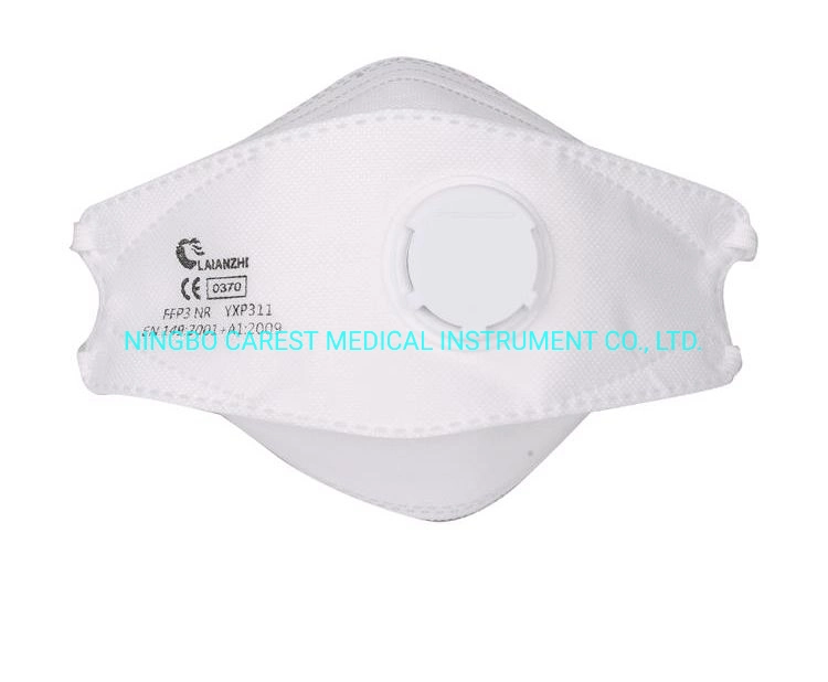 CE Approved Fish Shape Disposable Protective Mask FFP3 Nr with Valve